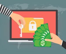 Ransomware illustration